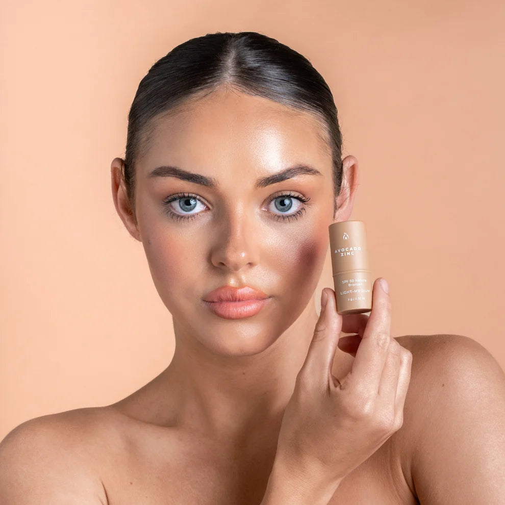 SPF 50 Natural Bronzer: Light-Medium