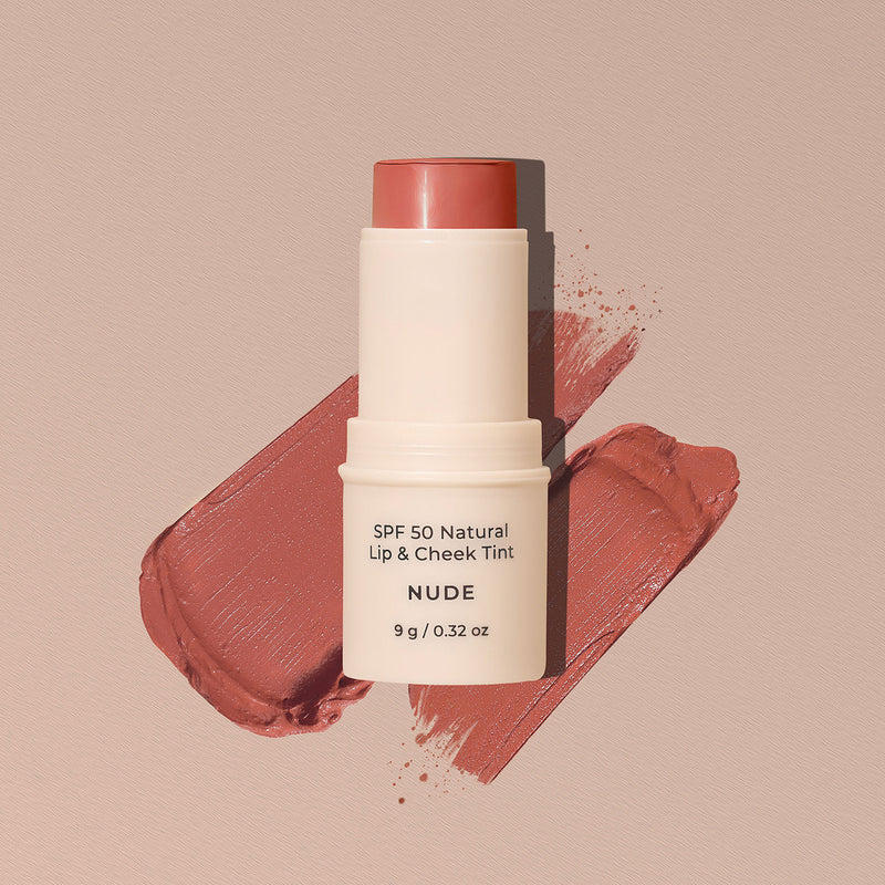 SPF 50 Natural Lip &amp; Cheek Tint - Nude