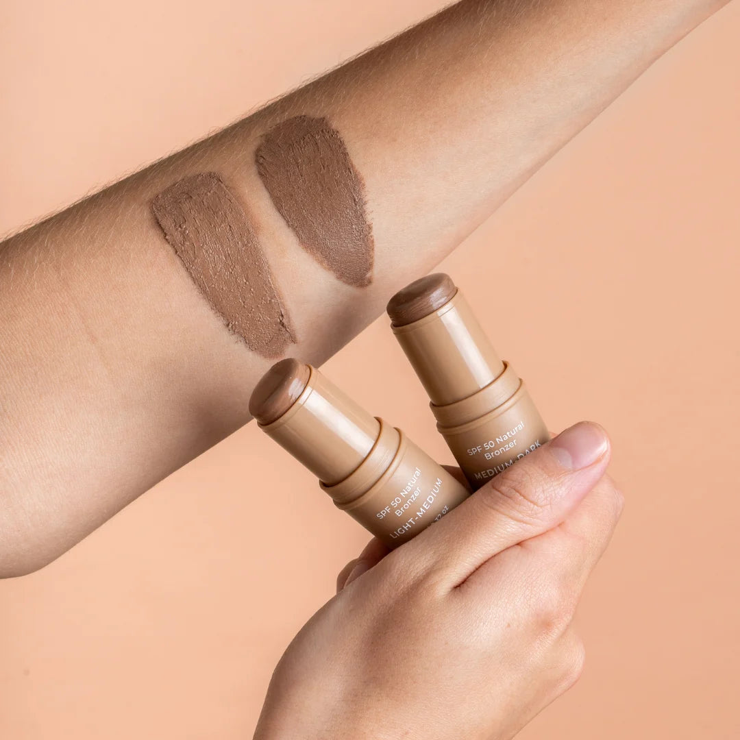 SPF 50 Natural Bronzer: Light-Medium